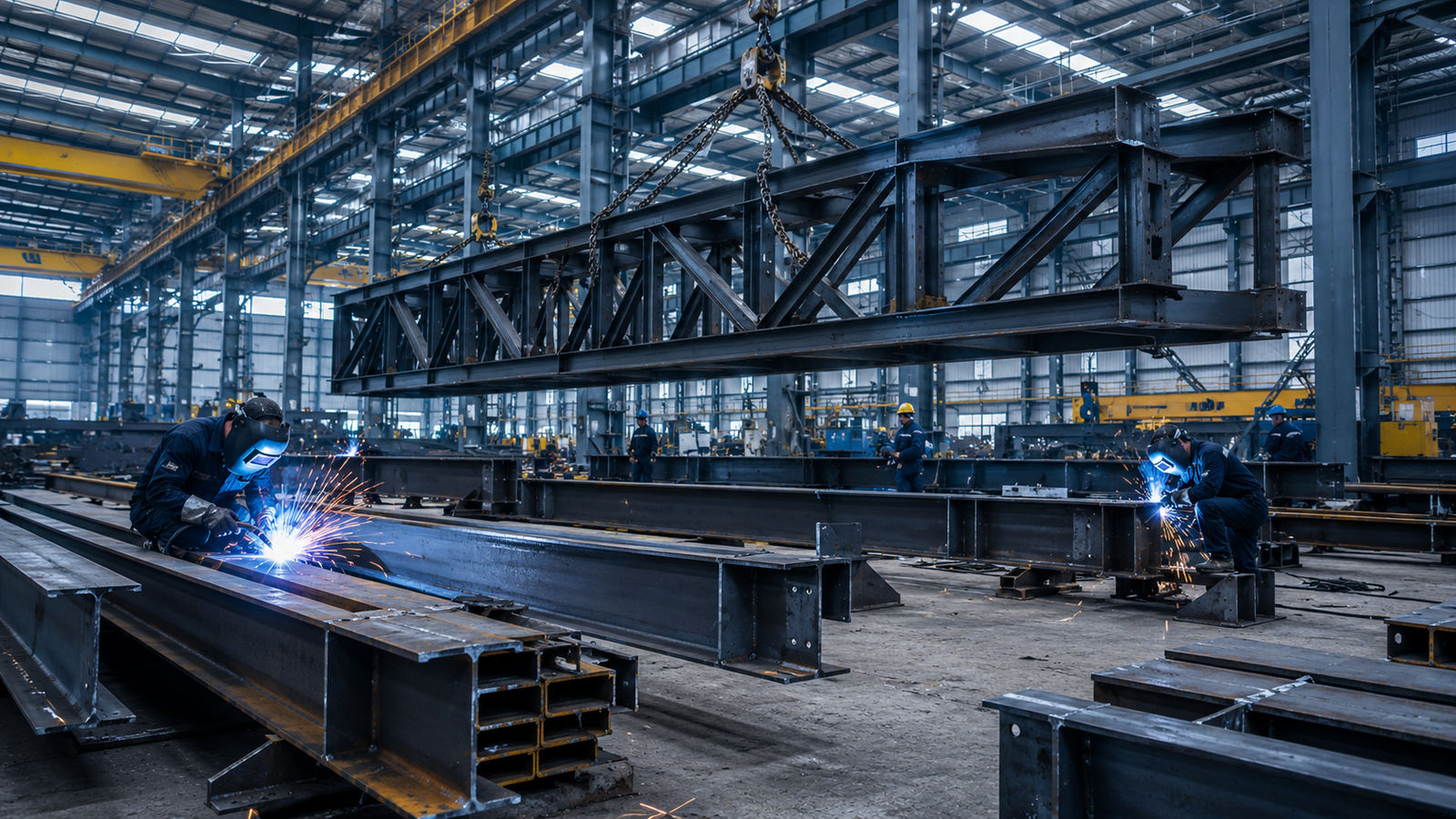 Structural steel fabrication by Fabco Engineers in Bangalore